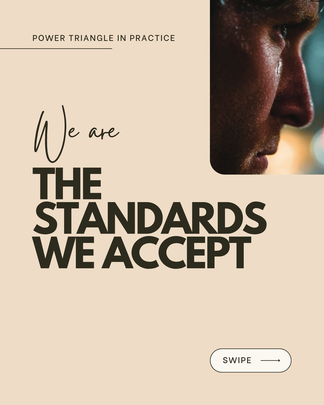 Setting Standards: The Standards we walk past are the standards we accept